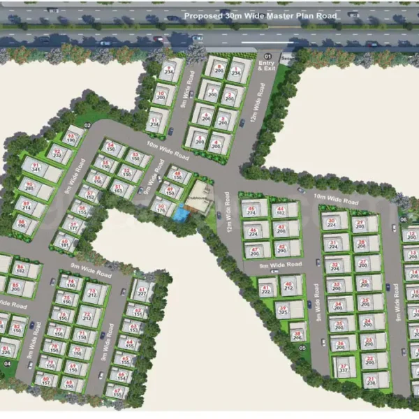 Urban green Villas kollur