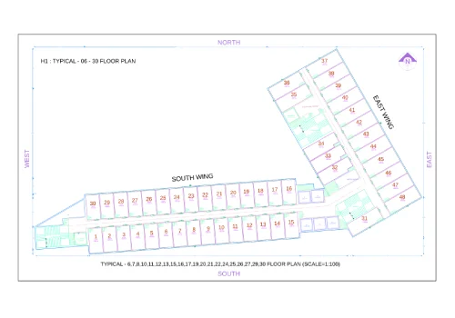 Sensation Hyderabad one  Master Plan Layout with